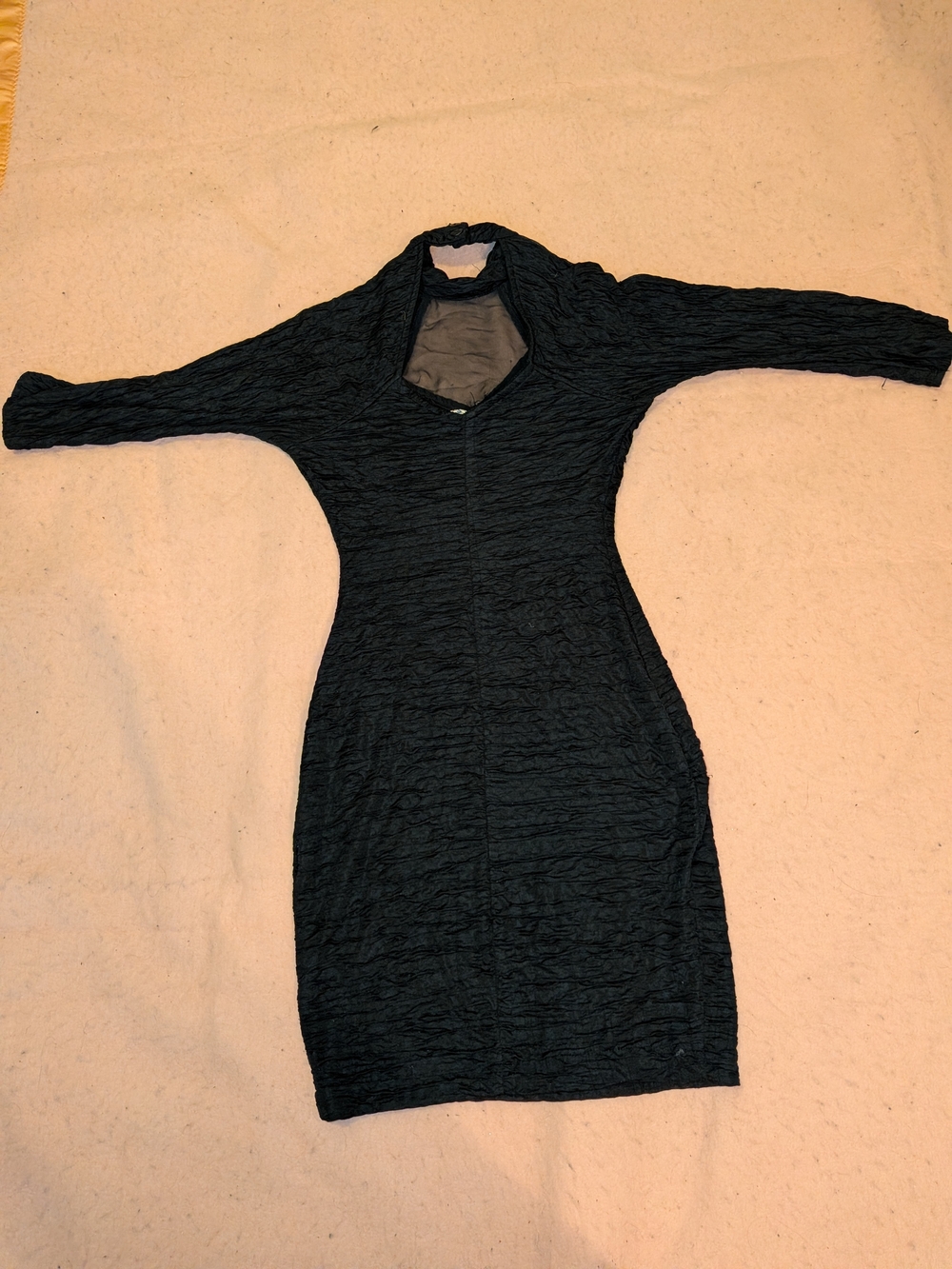 Dress Me Vintage Black Mini Dress Like New
